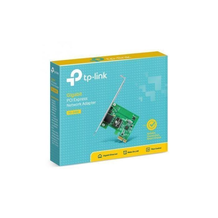 Tarjeta de Red RJ45-PCI Express TP-Link TG-3468/ 1000Mbps 1 Tarjeta de Red RJ45-PCI Express TP-Link TG-3468/ 1000Mbps 1