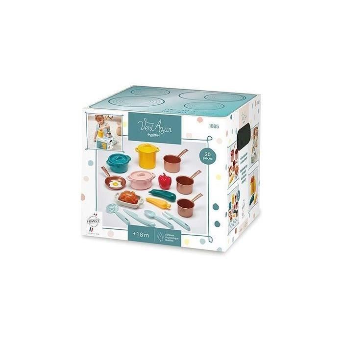 Ecoiffier ECO3280250016854 Batería de Juguete Musical Panspage para Niños - Diseño Verde Azur 3 Ecoiffier ECO3280250016854 Batería de Juguete Musical Panspage para Niños - Diseño Verde Azur 3