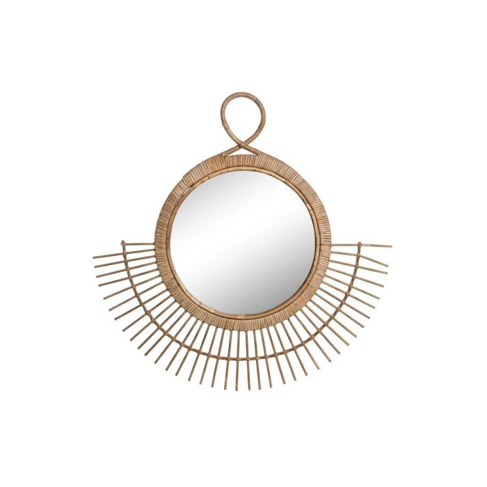 Espejo de pared DKD Home Decor Marrón Natural Urbano 68 x 2 x 68 cm 0 Espejo de pared DKD Home Decor Marrón Natural Urbano 68 x 2 x 68 cm 0