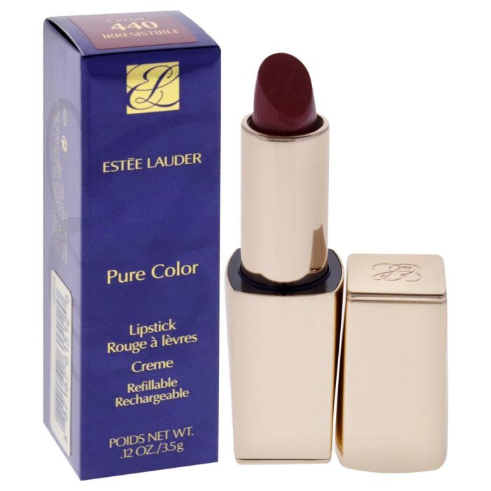 Estée Lauder Pure Color Creme Pintalabios #irresistable, Color Vibrante Larga Duración 10 Horas, Acabado Suave y Satinado, 3.5 g 6 Estée Lauder Pure Color Creme Pintalabios #irresistable, Color Vibrante Larga Duración 10 Horas, Acabado Suave y Satinado, 3.5 g 6