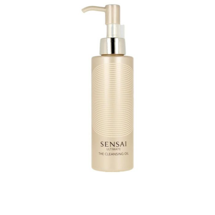 Sensai ULTIMATE The Cleansing Oil Desmaquillante Facial en Aceite Limpiador Profundo 150 ml para Todo Tipo de Pieles, Elimina Maquillaje e Impurezas