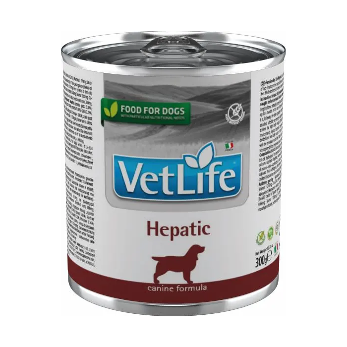 Farmina Vet Life Natural Diet Dog Hepatic 6x300 gr