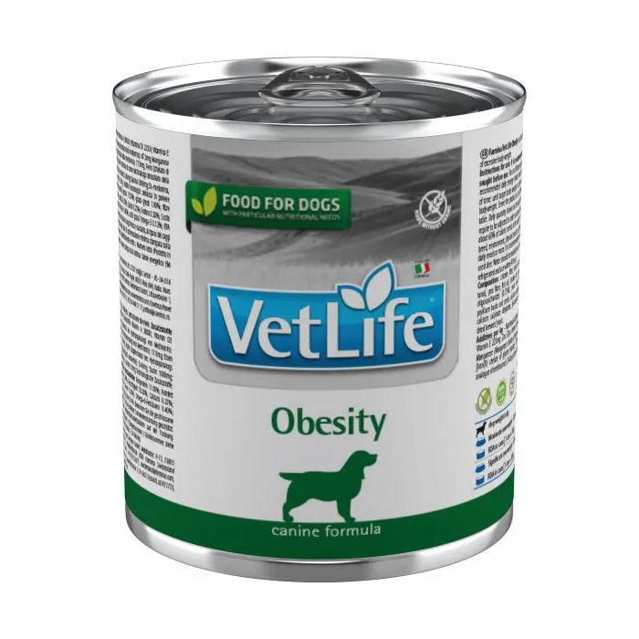 Farmina Vet Life Natural Diet Dog Obesity 6x300 gr