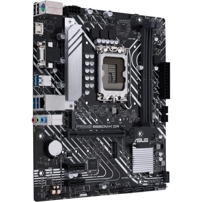 ASUS PRIME B660M-K D4 Placa Base Intel LGA 1700 B660 DDR4 microATX 90MB1950-M1EAY0 ASUS PRIME B660M-K D4 Placa Base Intel LGA 1700 B660 DDR4 microATX 90MB1950-M1EAY0