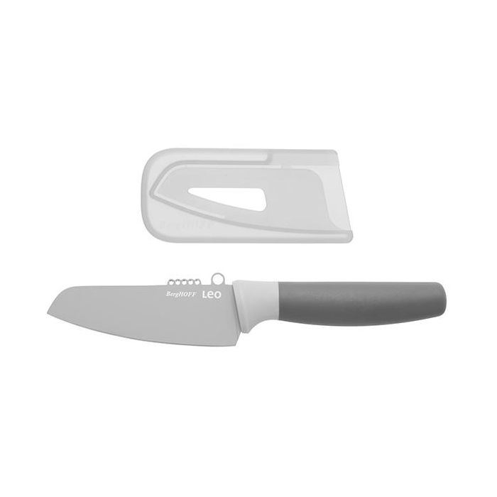 Berghoff 3950043 Cuchillo para Verduras con Pelador Gris 11 cm Recubrimiento Antiadherente Mango Contorneado Funda Protectora 0 Berghoff 3950043 Cuchillo para Verduras con Pelador Gris 11 cm Recubrimiento Antiadherente Mango Contorneado Funda Protectora 0
