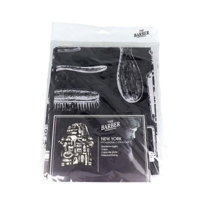Xanitalia Pro Capa de Corte The Barber New York con Botones 45 x 155 cm