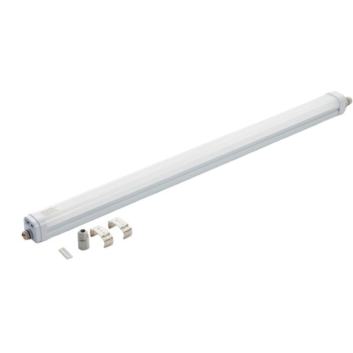 Luminaria Estanca Enlazable LED Philips IP66 150Cm Potencia Regulable (35/42/50W) 160Lm/W CCT Tonalidad Luz Regulable 3/4/6000ºK 1 Luminaria Estanca Enlazable LED Philips IP66 150Cm Potencia Regulable (35/42/50W) 160Lm/W CCT Tonalidad Luz Regulable 3/4/6000ºK 1