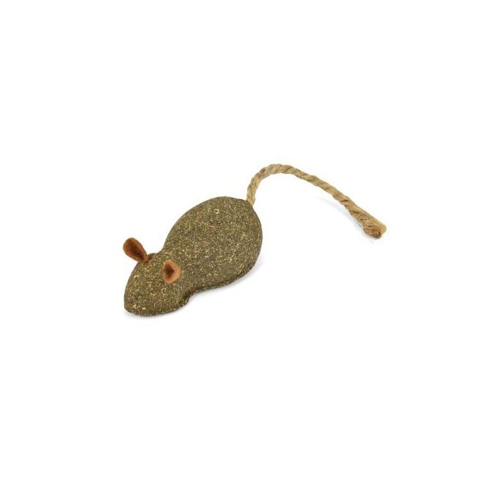 Nayeco Ratón Catnip Con Cola 13 cm 3 Unidades