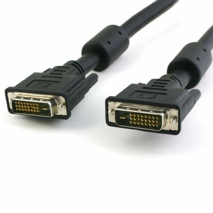 Equip Cable DVI-D Dual Link Macho a Macho (24+1) 1.8m para Monitores WQXGA 2560x1600, Alta Velocidad 9.9Gbps, Doble Blindaje
