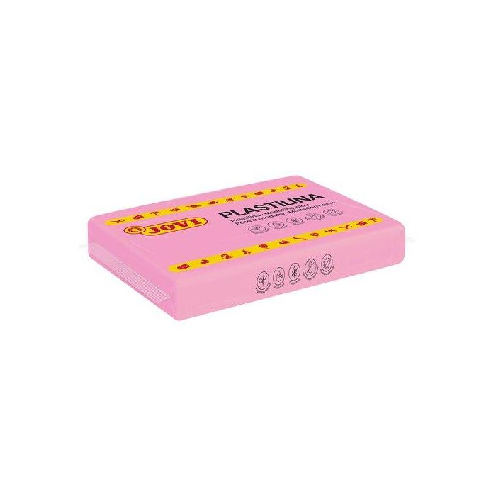 Plastilina Jovi 72 Pastilla 350 Gr. Rosa Caja De 15
