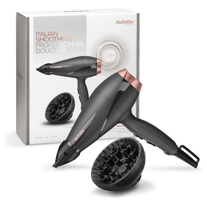 Secador de Pelo Babyliss 6709DE 2100 W Negro Gris oscuro 5