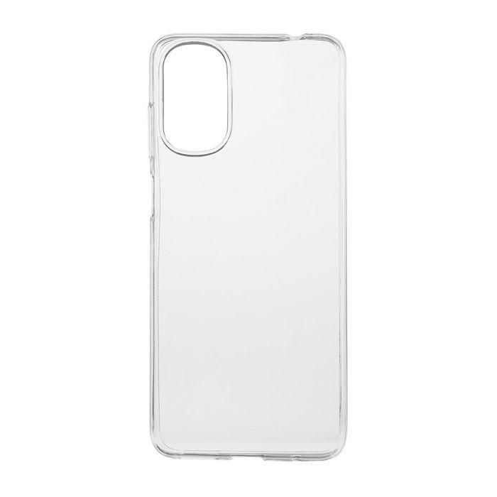 eSTUFF Funda Transparente LONDON para Motorola Moto G22 de TPU Suave - Protección Trasera y Lateral