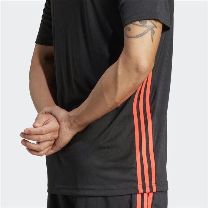 Camiseta de Fútbol de Manga Corta Hombre Adidas Tiro Es Jsy Negro 41 1