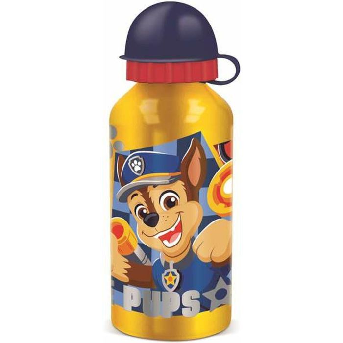 Botella aluminio pequeña paw patrol boy rescue pups 400 ml Botella aluminio pequeña paw patrol boy rescue pups 400 ml