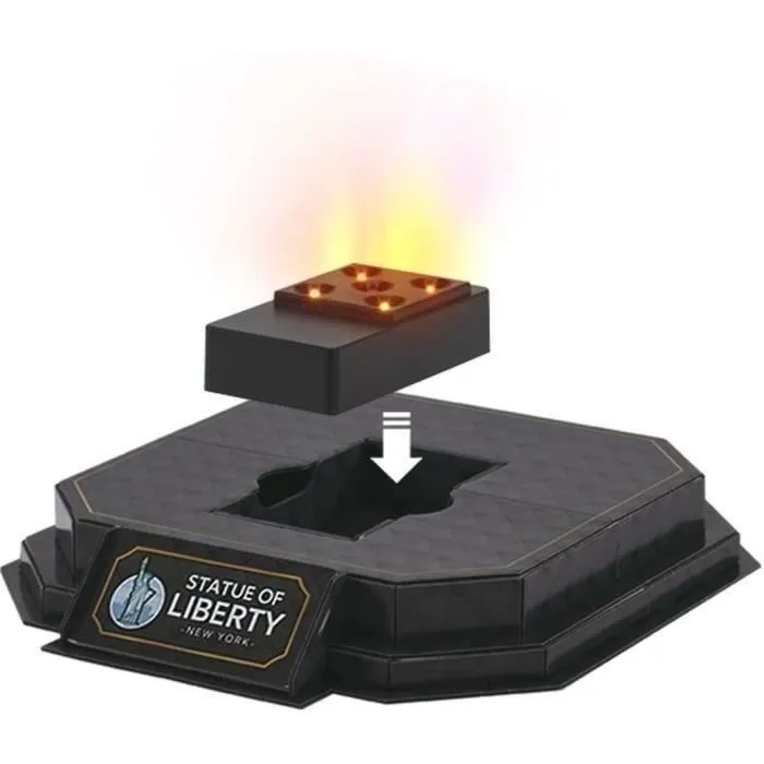 Explora Rompecabezas 3D Iluminado Estatua de la Libertad EXP3301045400532 Juego de Construcción 79 Piezas 8 Años 2