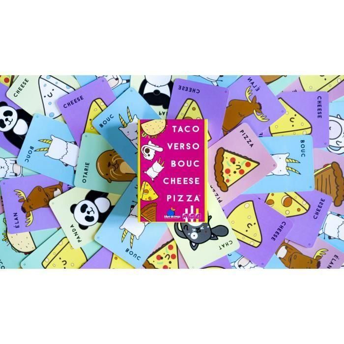 Juego de mesa - Naranja Azul - Taco Verso Pizza de Queso de Cabra - Edad 8 años - Duración 10 min - Juego de fiesta 4 Juego de mesa - Naranja Azul - Taco Verso Pizza de Queso de Cabra - Edad 8 años - Duración 10 min - Juego de fiesta 4