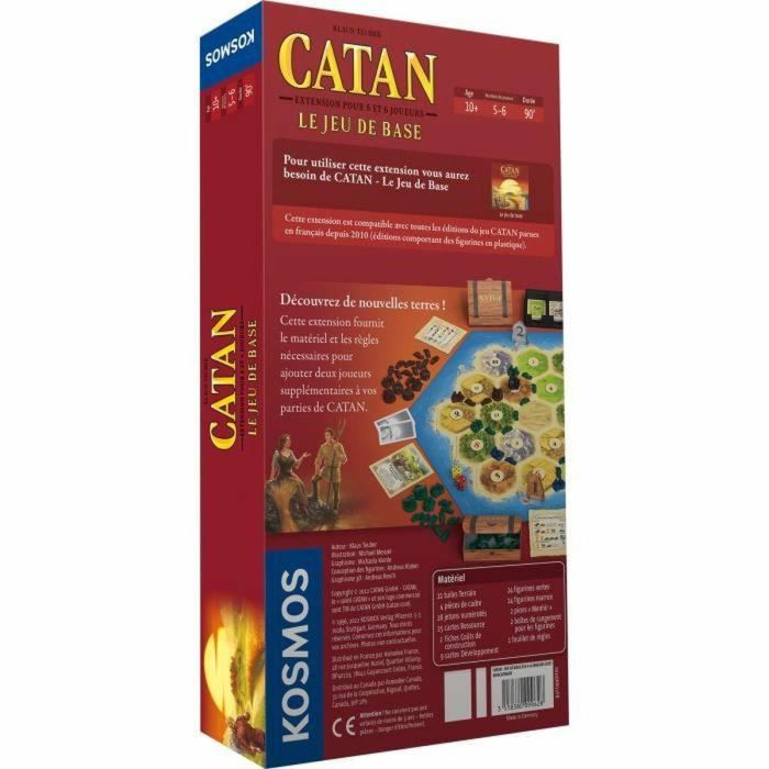 Juego básico de Catan 5/6 J. - Asmodee - Juego de mesa 1