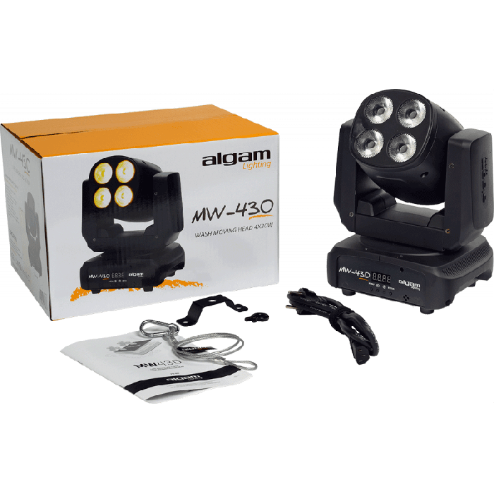 Mw430 Cabeza Móvil Luz Led Wash 4 X 30W Rgbw 3 Mw430 Cabeza Móvil Luz Led Wash 4 X 30W Rgbw 3