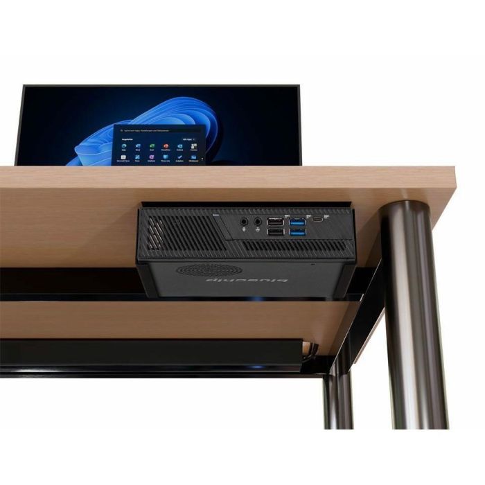 Bluechip Computer AG BUSINESSline S3159 Mini PC, Intel Core i5-14400, 16 GB RAM, 500 GB SSD NVMe PCIe 4.0, Windows 11 Pro, Wi-Fi 6E AX211, Bluetooth 5.3, Negro 2 Bluechip Computer AG BUSINESSline S3159 Mini PC, Intel Core i5-14400, 16 GB RAM, 500 GB SSD NVMe PCIe 4.0, Windows 11 Pro, Wi-Fi 6E AX211, Bluetooth 5.3, Negro 2