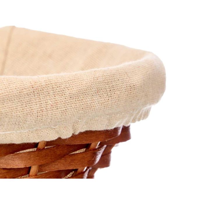 Cesta Ovalada Mimbre Madera Kipit 25X9CM (36 Unidades) 3 Cesta Ovalada Mimbre Madera Kipit 25X9CM (36 Unidades) 3