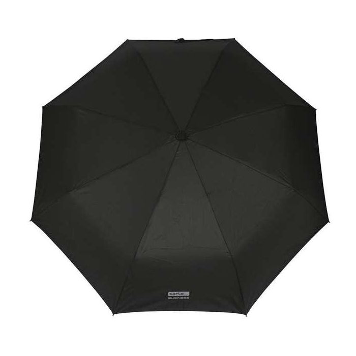 Paraguas Safta Plegable 58 cm Azul-Negro-Gris 1 Paraguas Safta Plegable 58 cm Azul-Negro-Gris 1