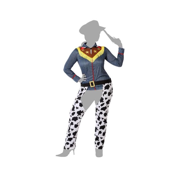 Disfraz Vaquera Adulto Mujer Adulto XXL 4 Disfraz Vaquera Adulto Mujer Adulto XXL 4