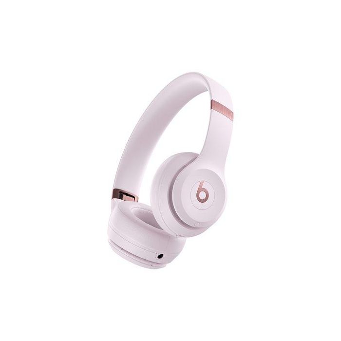 Apple Beats Auriculares Solo 4 Inalámbricos Nube Rosa Audio Espacial Aislamiento Ruido 50h Batería Plegables Apple Android 2