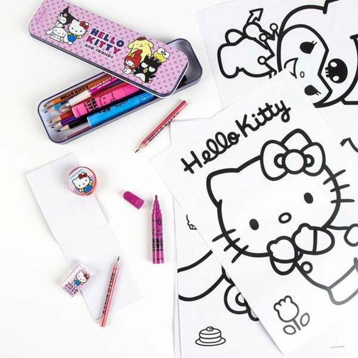 Set de Dibujo Hello Kitty Blanco 1