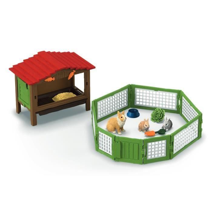 Caja conejera, SCHLEICH 42728 Farm World, 4 años 3 Caja conejera, SCHLEICH 42728 Farm World, 4 años 3