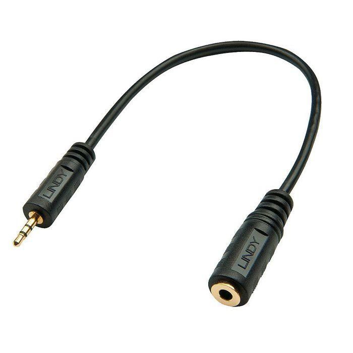 Lindy 2.5mm Male to 3.5mm Female Audio Adapter 1