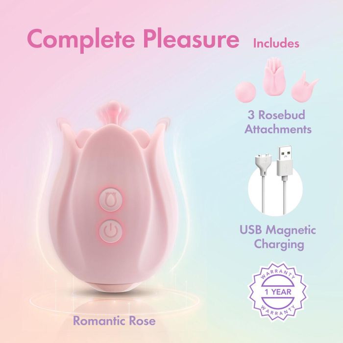Masajeador Blush Play with me Rosa 10 Masajeador Blush Play with me Rosa 10