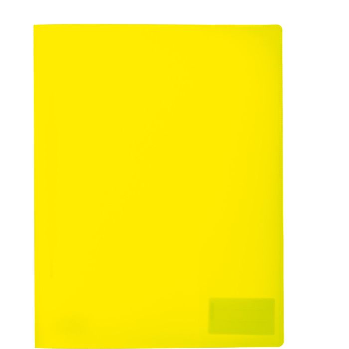 HERMA Schnellhefter A4 neon gelb Polypropylen 3St. 0 HERMA Schnellhefter A4 neon gelb Polypropylen 3St. 0