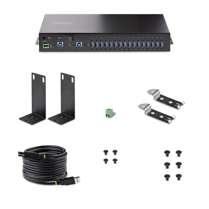 Hub Industrial Startech 18 En 1 9 Hub Industrial Startech 18 En 1 9