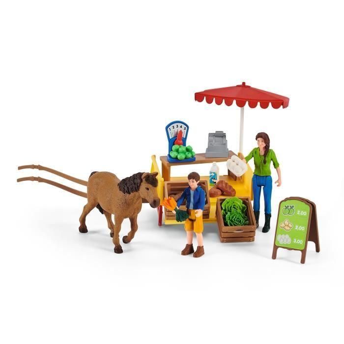 Schleich 42528 - Puesto de Granja Móvil SCH342528 2