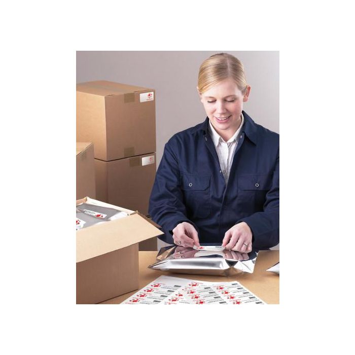 Avery Etiqueta Adhesiva Blanca Removible para Láser e Ink-jet 63,5x29,6 mm Caja 675 Unidades 2