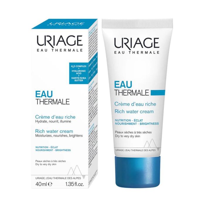 Uriage Eau Thermale Rich Water Cream para Mujer 40 ml Uriage Eau Thermale Rich Water Cream para Mujer 40 ml