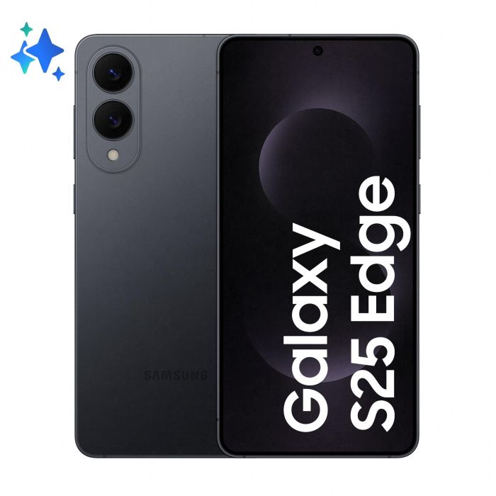 Samsung Galaxy S25 Edge 5G Dual SIM 12GB RAM 256GB Titanium Jet Black