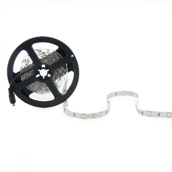 Tira de 150 LEDs 36W 2.100Lm CRI85 6000ºK SMD5050 12VDC x5M 40.000H [PL219007W]-Blanco Frío 1