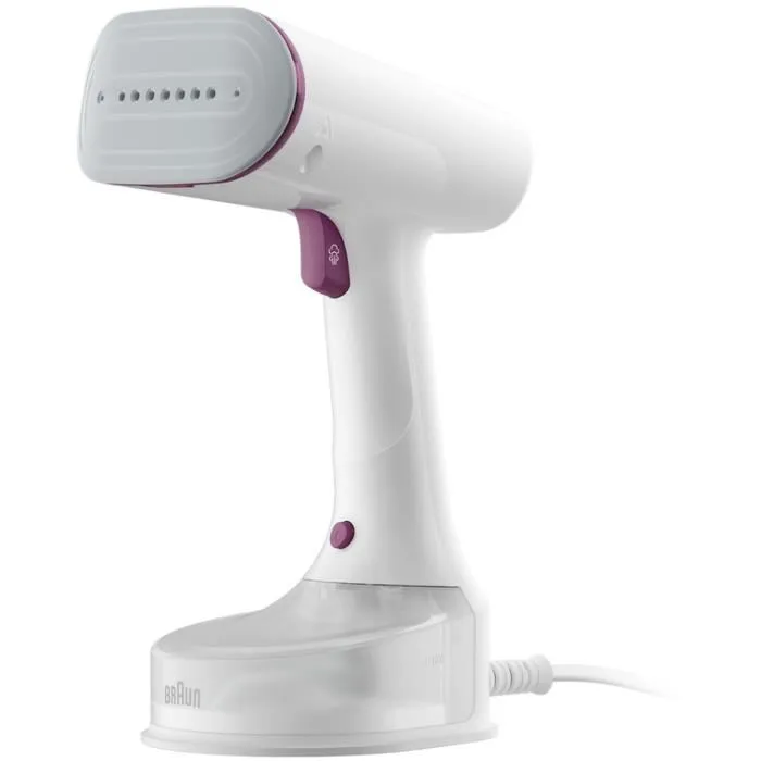 Braun GS5011PU Vaporizador de Ropa Vertical - 1200 W - 22 g/min - Blanco/Morado 2