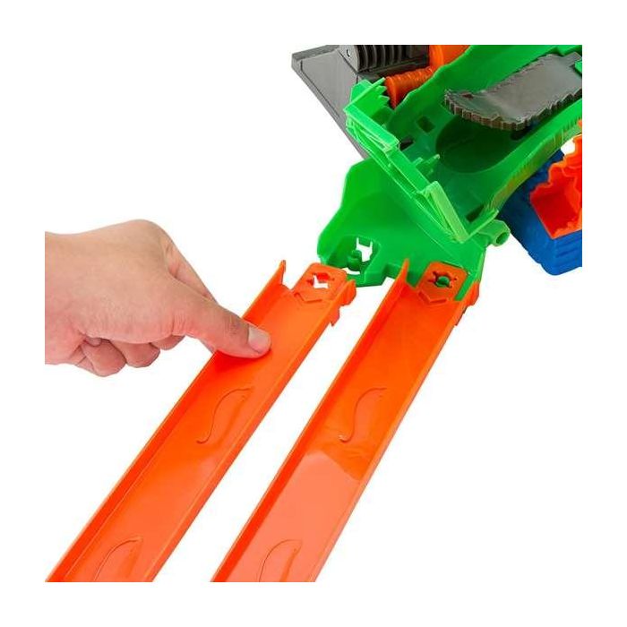 Pista hot wheels monster trucks sharks vs dinos dragon destruction. incluye 2 coches. 53,34x60x35,56 cm 4 Pista hot wheels monster trucks sharks vs dinos dragon destruction. incluye 2 coches. 53,34x60x35,56 cm 4