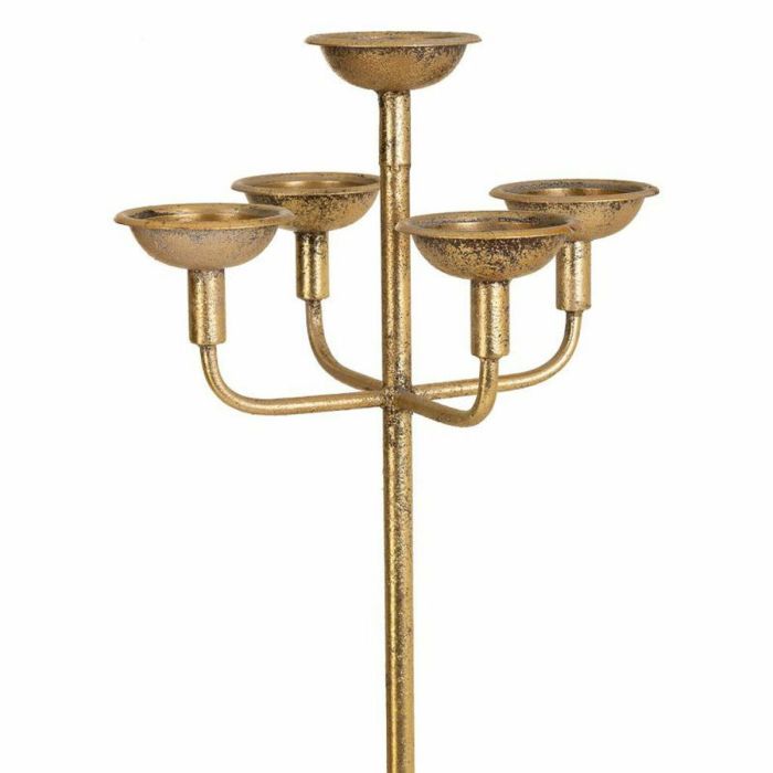 Candelabro Alexandra House Living Oro Metal 37 x 149 x 37 cm 3