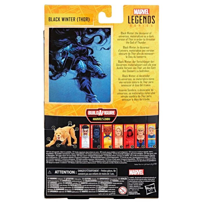 Figura Black Winter Thor Marvel Legends Series 15cm 8