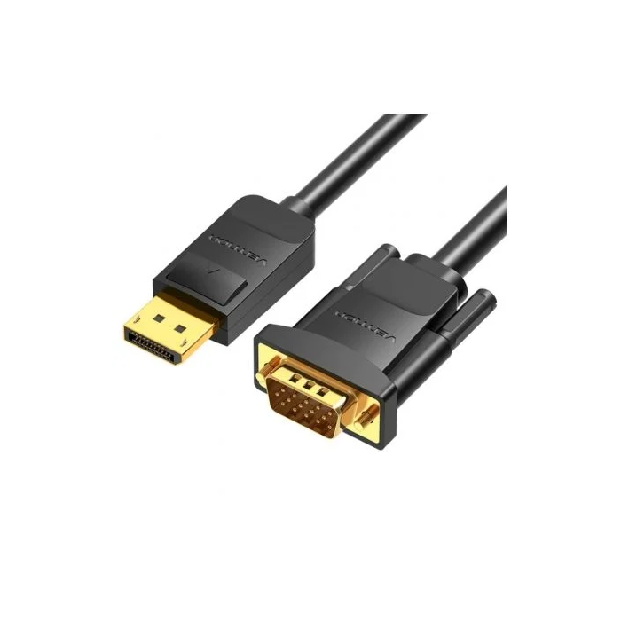 Vention HBLBH Cable Conversor DisplayPort Macho a VGA Macho Negro 2m 1080p Vention HBLBH Cable Conversor DisplayPort Macho a VGA Macho Negro 2m 1080p