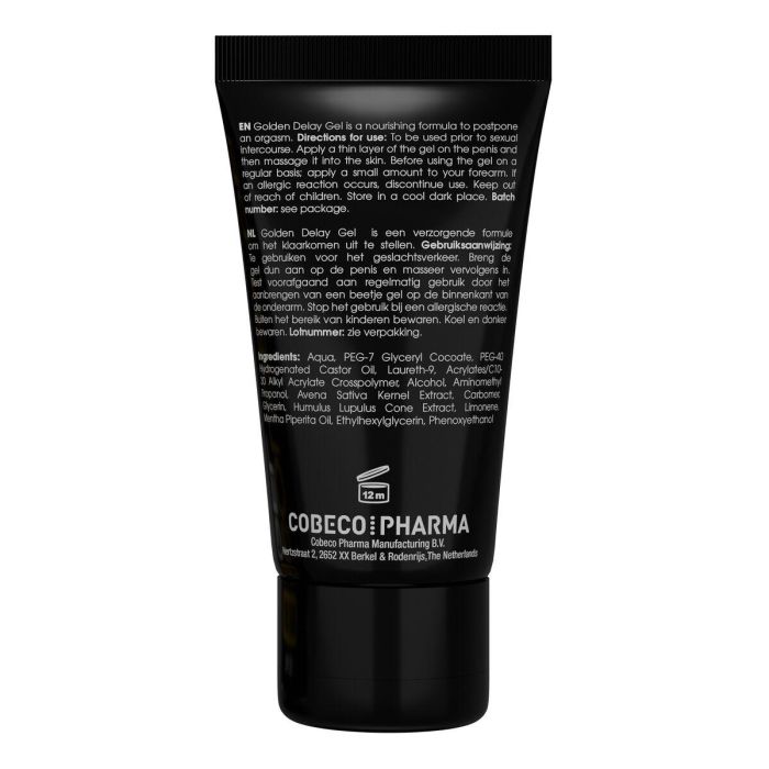 Gel Dorado Retardante Cobeco Delay 50 ml 9 Gel Dorado Retardante Cobeco Delay 50 ml 9