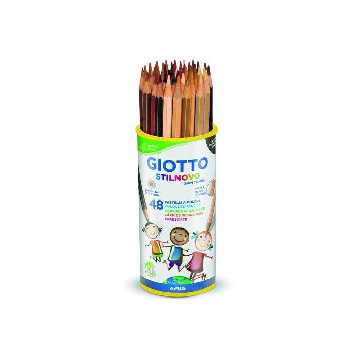 Lapices De Colores Giotto Stilnovo Skin Tones Bote De 48
