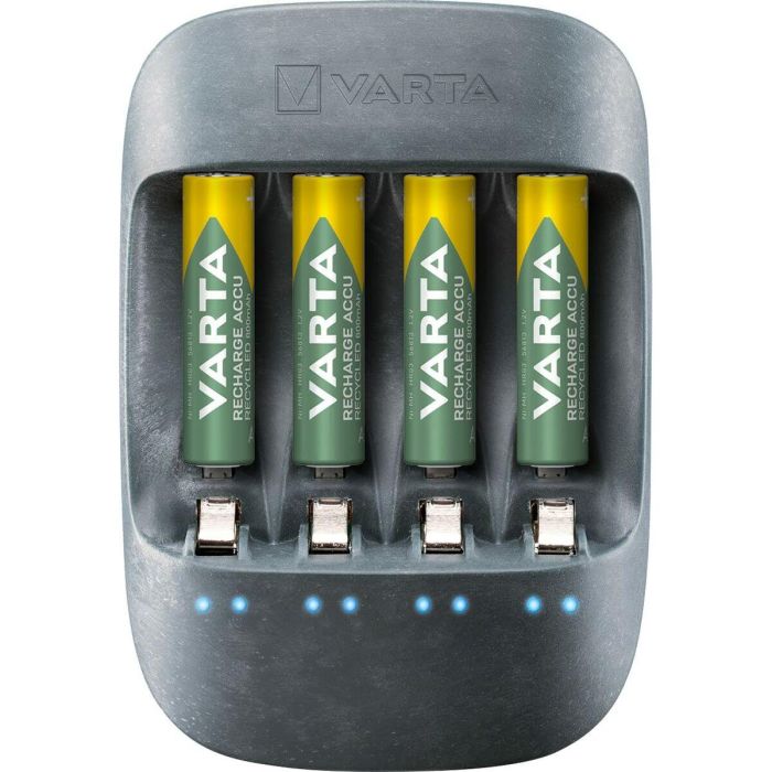 Cargador de Pilas Varta Eco Charger 4 Pilas AA/AAA 1 Cargador de Pilas Varta Eco Charger 4 Pilas AA/AAA 1