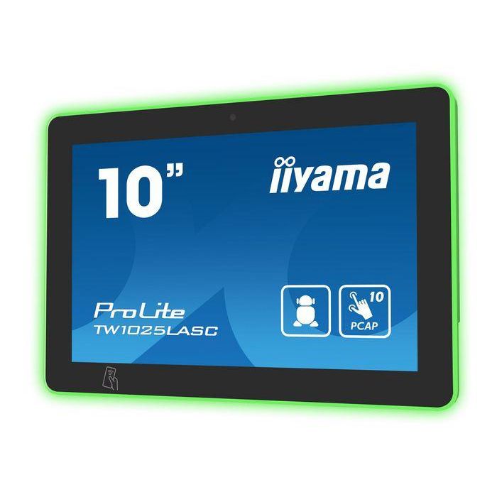 iiyama TW1025LASC-B1PNR pantalla para sala de reuniones 25,6 cm (10.1") 1280 x 800 Pixeles LED 802.11b, 802.11g, Wi-Fi 4 (802.11n) Negro Plástico Bluetooth 10 iiyama TW1025LASC-B1PNR pantalla para sala de reuniones 25,6 cm (10.1") 1280 x 800 Pixeles LED 802.11b, 802.11g, Wi-Fi 4 (802.11n) Negro Plástico Bluetooth 10