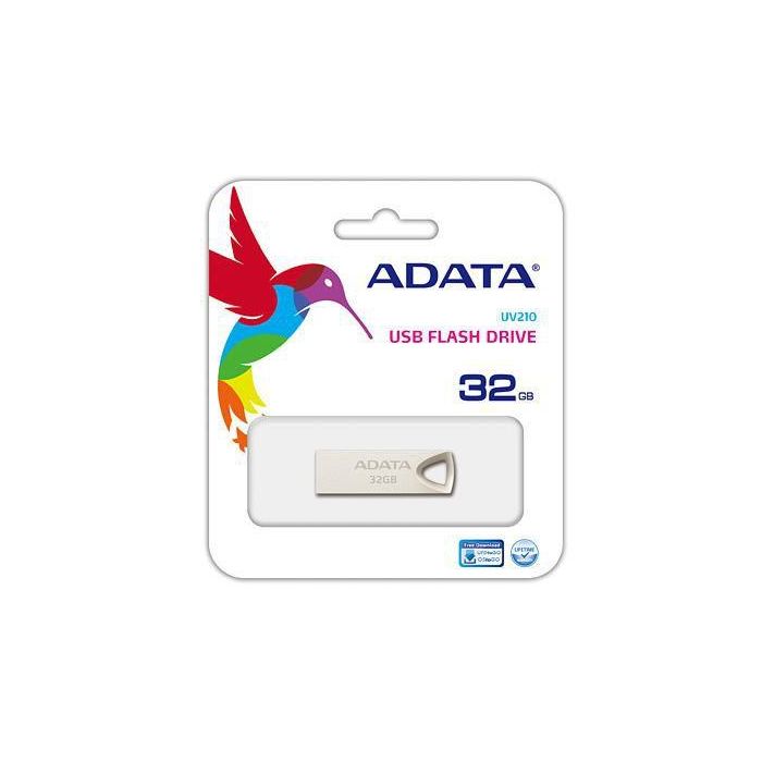 ADATA UV210 Pendrive USB 2.0 de 32GB, Metal, Zinc Alloy 3
