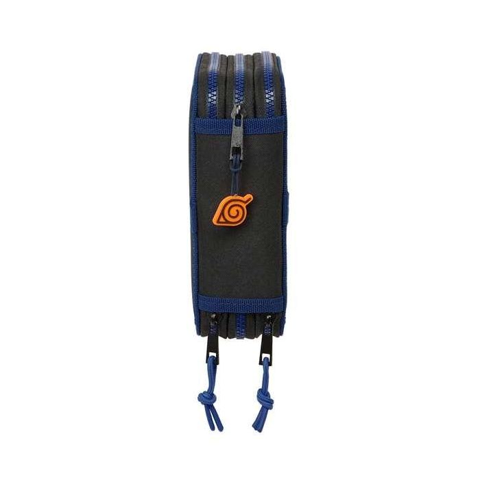 Plumier Triple Naruto Ninja Azul Negro 12,5 x 19,5 x 5,5 cm 36 Piezas 2 Plumier Triple Naruto Ninja Azul Negro 12,5 x 19,5 x 5,5 cm 36 Piezas 2