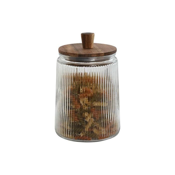 Bote Basicos DKD Home Decor Transparente 12.7 x 24 x 12.7 cm Set de 3 1 Bote Basicos DKD Home Decor Transparente 12.7 x 24 x 12.7 cm Set de 3 1